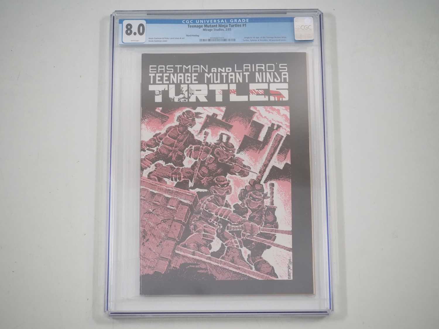 Lot 544 - TEENAGE MUTANT NINJA TURTLES #1 THIRD PRINT...