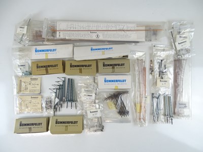 Lot 172 - A large quantity of HO Scale catenary, masts...