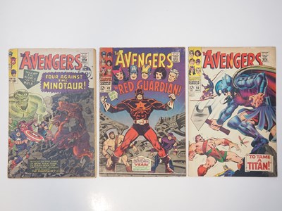 Lot 73 - AVENGERS #17, 43, 50 (3 in Lot) - (1965/1968 -...
