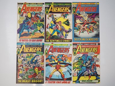 Lot 80 - AVENGERS #102, 103, 104, 105, 106, 107 (6 in...