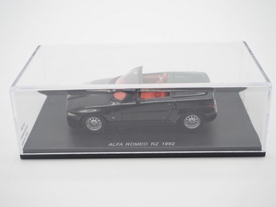 Lot 11 - A pair of hand built resin 1:43 scale models...