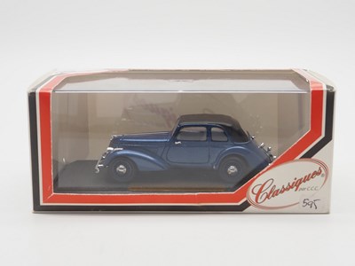 Lot 118 - A 1:43 scale CLASSIQUES '1018' hand built...