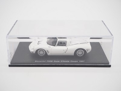 Lot 14 - A pair of hand built 1:43 scale resin models...