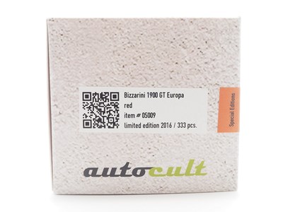 Lot 15 - An AUTOCULT '02002' hand built 1:43 scale...