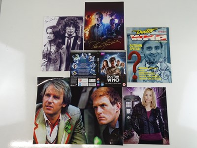 Lot 56 - DR WHO: A selection of photographs comprising:...