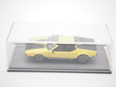 Lot 22 - A pair of hand built 1:43 scale resin models...