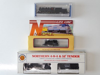 Lot 20 - A group of N Gauge American Outline steam...