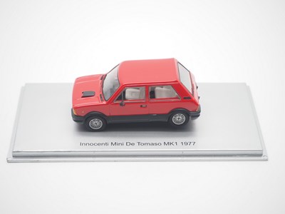 Lot 25 - A pair of hand built 1:43 scale resin models...