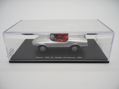 Lot 2 - A pair of hand built 1:43 scale resin models...
