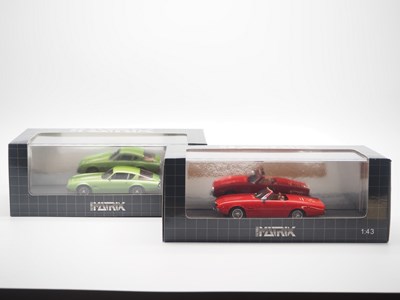 Lot 29 - A pair of hand built 1:43 scale models MATRIX,...