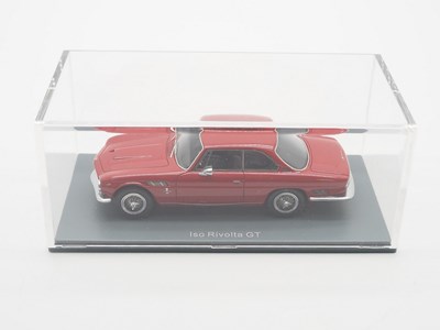 Lot 32 - A pair of hand built resin 1:43 scale models...