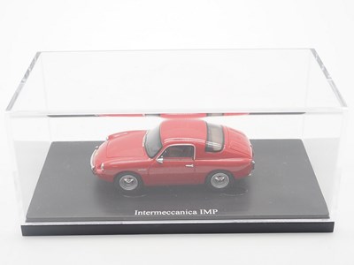 Lot 34 - A pair of hand built 1:43 scale models by...