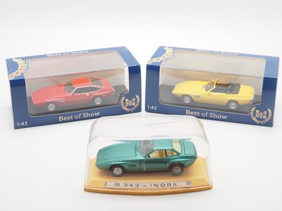 Lot 36 - A group of 1:43 scale models by BEST OF SHOW...
