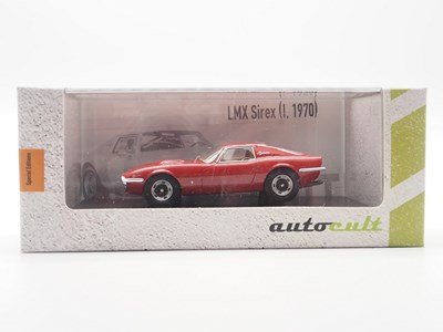 Lot 37 - A 1:43 scale AUTOCULT hand built resin model...