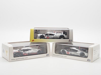Lot 459 - A group of 1:43 scale hand built resin models...