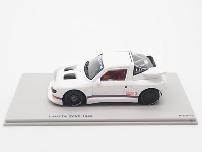 Lot 47 - A pair of hand built 1:43 scale resin models...