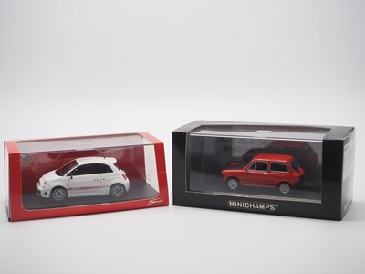 Lot 4 - A pair of hand built 1:43 scale resin models...