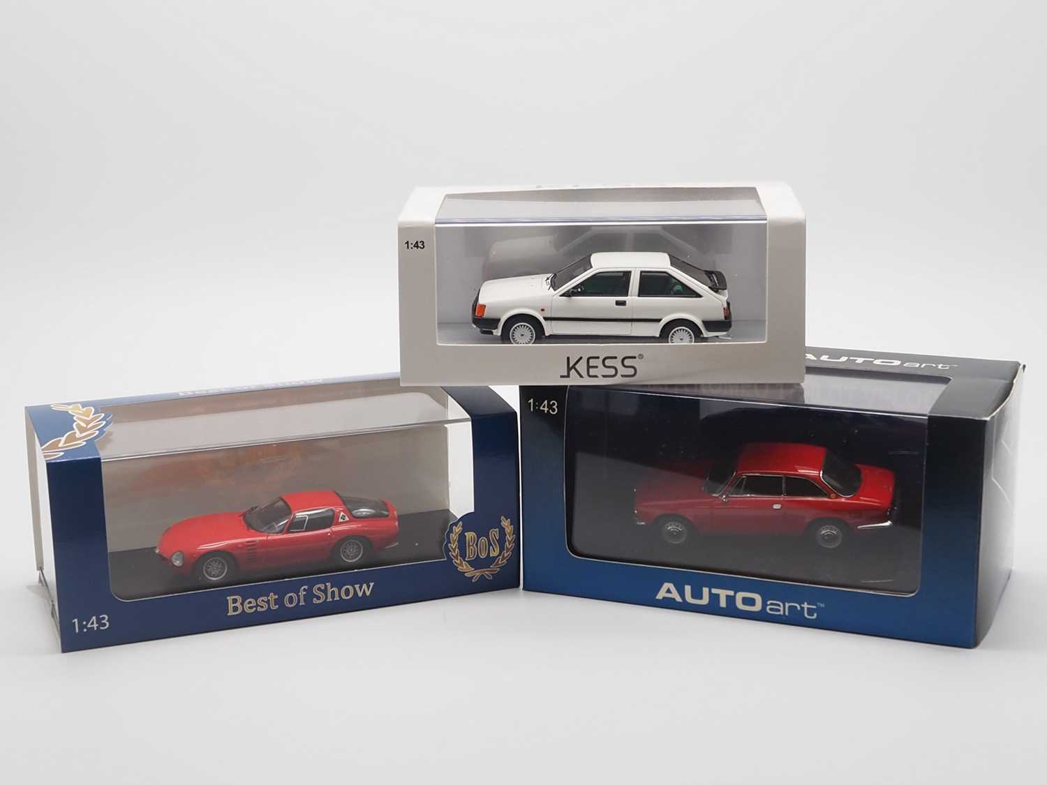 Lot 5 - A group of 1:43 scale models by AUTO ART, BEST...