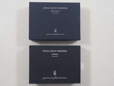 Lot 62 - A pair of 1:43 scale Ltd edition hand built...
