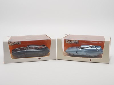 Lot 7 - A pair of hand built 1:43 scale resin models...