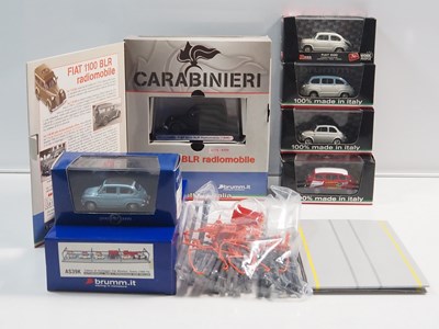 Lot 83 - A group of 1:43 scale models by BRUMM,...