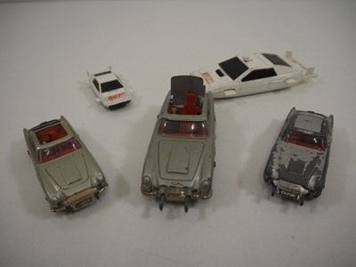 Lot 111 - A group of playworn film and TV related CORGI...