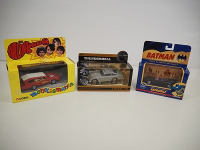 Lot 116 - A group of modern CORGI TV/film related...