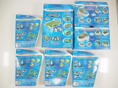 Lot 117 - A group of BANDAI Thunderbirds vehicles and...