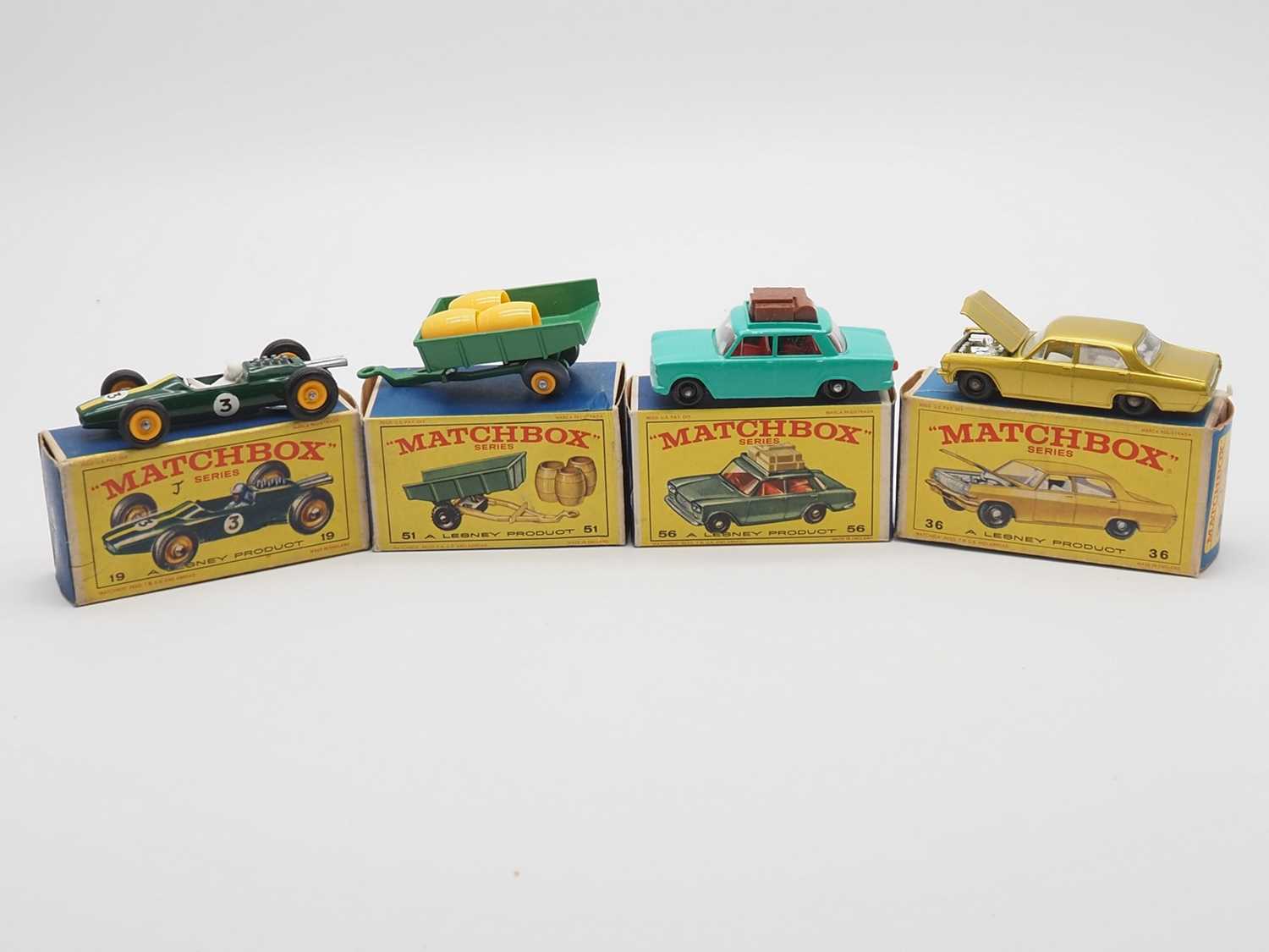 Lot 129 - A group of MATCHBOX Regular Wheels, comprising...