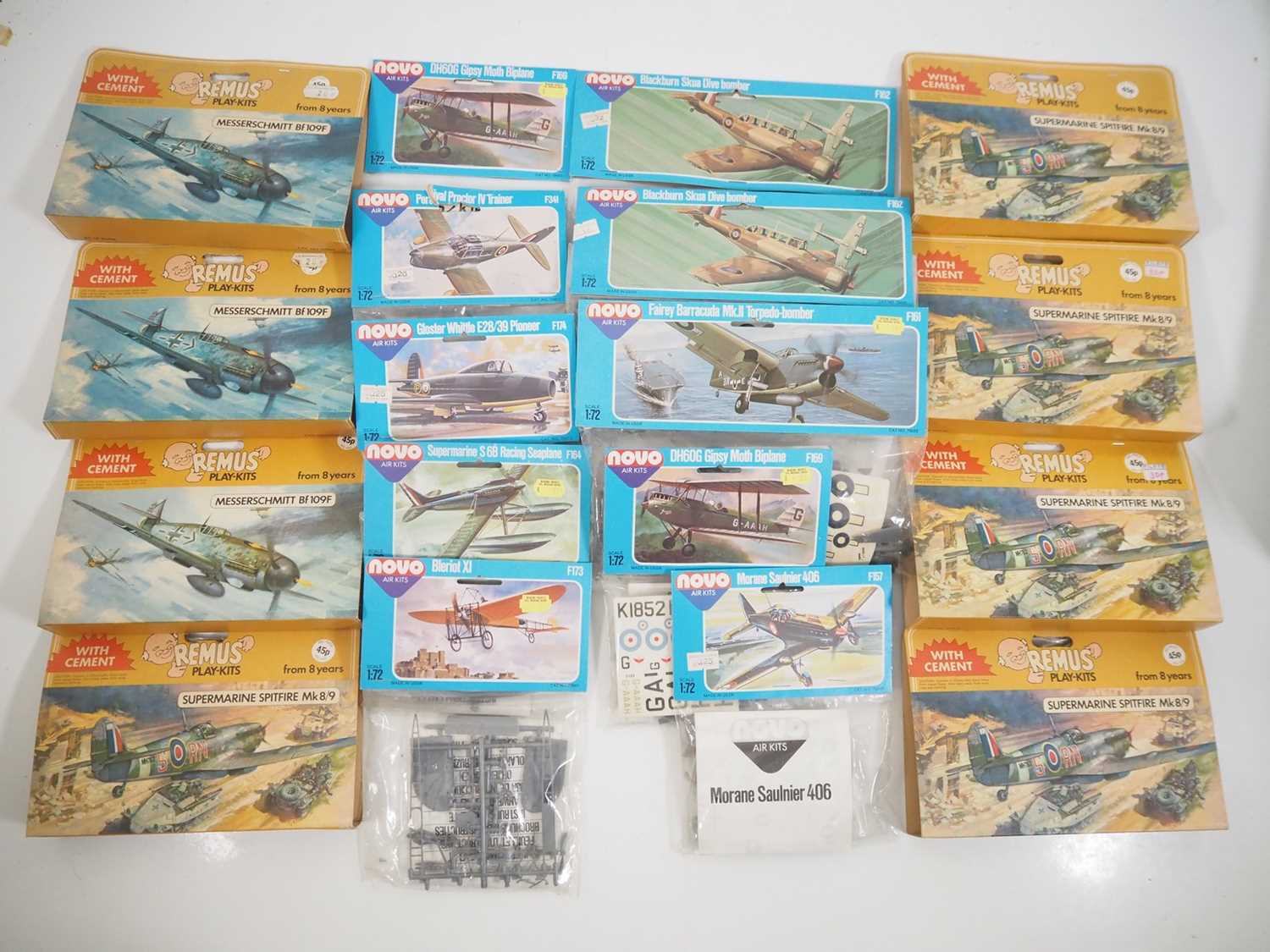 Lot 141 - A large group of unbuilt 1:72 scale plastic...