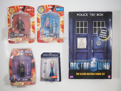 Lot 172 - A group of CHARACTER OPTIONS Dr Who figures...