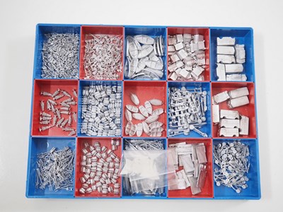 Lot 180 - A large quantity of N gauge whitemetal...