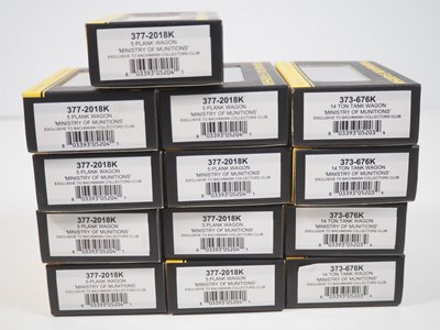 Lot 182 - A large rake of GRAHAM FARISH N gauge Ministry...