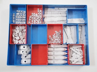 Lot 189 - A large quantity of N gauge whitemetal...
