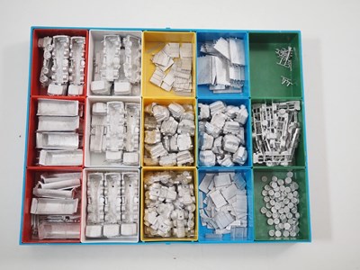 Lot 189 - A large quantity of N gauge whitemetal...
