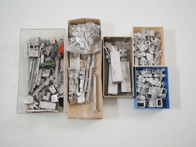 Lot 189 - A large quantity of N gauge whitemetal...