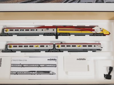 Lot 213 - A MARKLIN HO gauge 3-rail AC 37795 limited...
