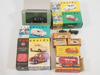 Lot 22 - A mixed group of diecast by VANGUARDS,...