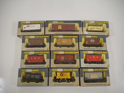 Lot 427 - A mixed group of WRENN OO gauge wagons of...
