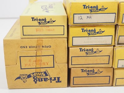 Lot 54 - A large group of vintage TRI-ANG MINIC ship...