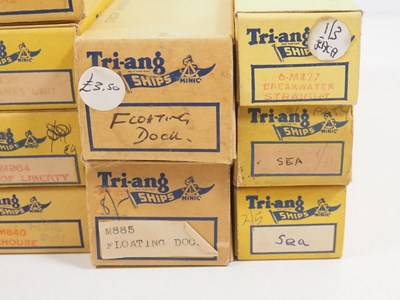 Lot 54 - A large group of vintage TRI-ANG MINIC ship...