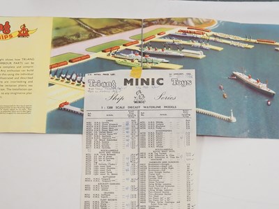 Lot 55 - A vintage TRI-ANG MINIC ships M893 Royal Navy...