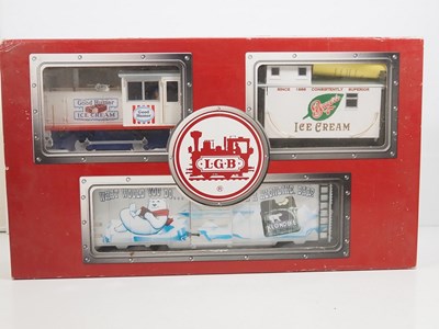 Lot 565 - An LGB G scale 70634 'Good Humor' Ice Cream...
