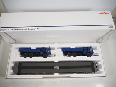 Lot 571 - A MARKLIN Gauge 1 58702 Catastrophic Emergency...