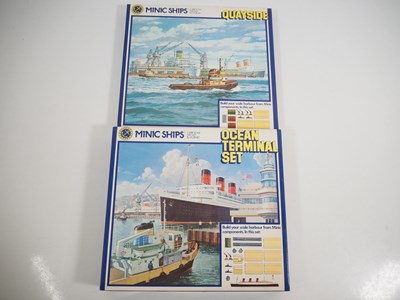 Lot 58 - A pair of HORNBY MINIC ships (Period 2 Hong...