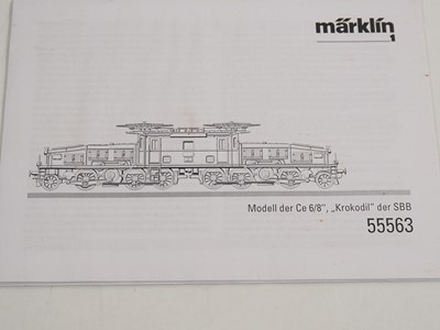 Lot 600 - A MARKLIN Gauge 1 55563 Serie Ce 6/8 II...