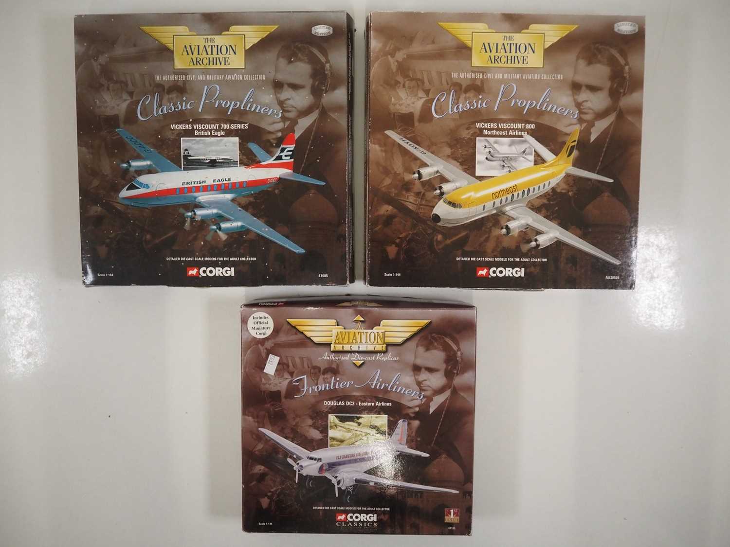 Lot 95 - A group of CORGI Aviation Archive 1:144 scale...