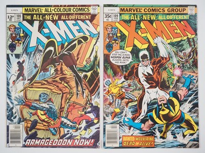 Lot 100 - UNCANNY X-MEN #108 & 109 (2 in Lot) - (1977 -...