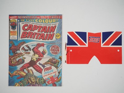 Lot 14 - CAPTAIN BRITAIN #1 - (1976 - BRITISH MARVEL) -...