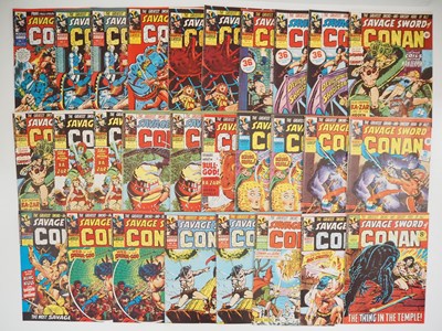 Lot 153 - SAVAGE SWORD OF CONAN #1 to 18 (28 in Lot) -...